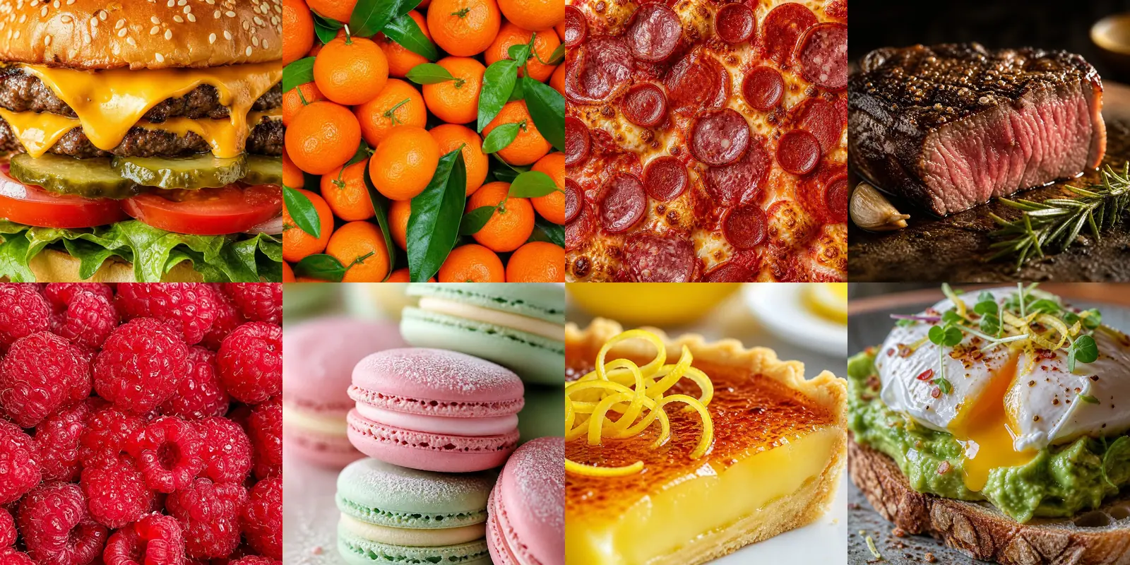 Professional food photography collage and culinary content system created with GPT Image 2