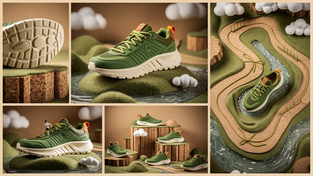 TERRA LOOP stylized sneaker launch generated with FLUX 2 Pro